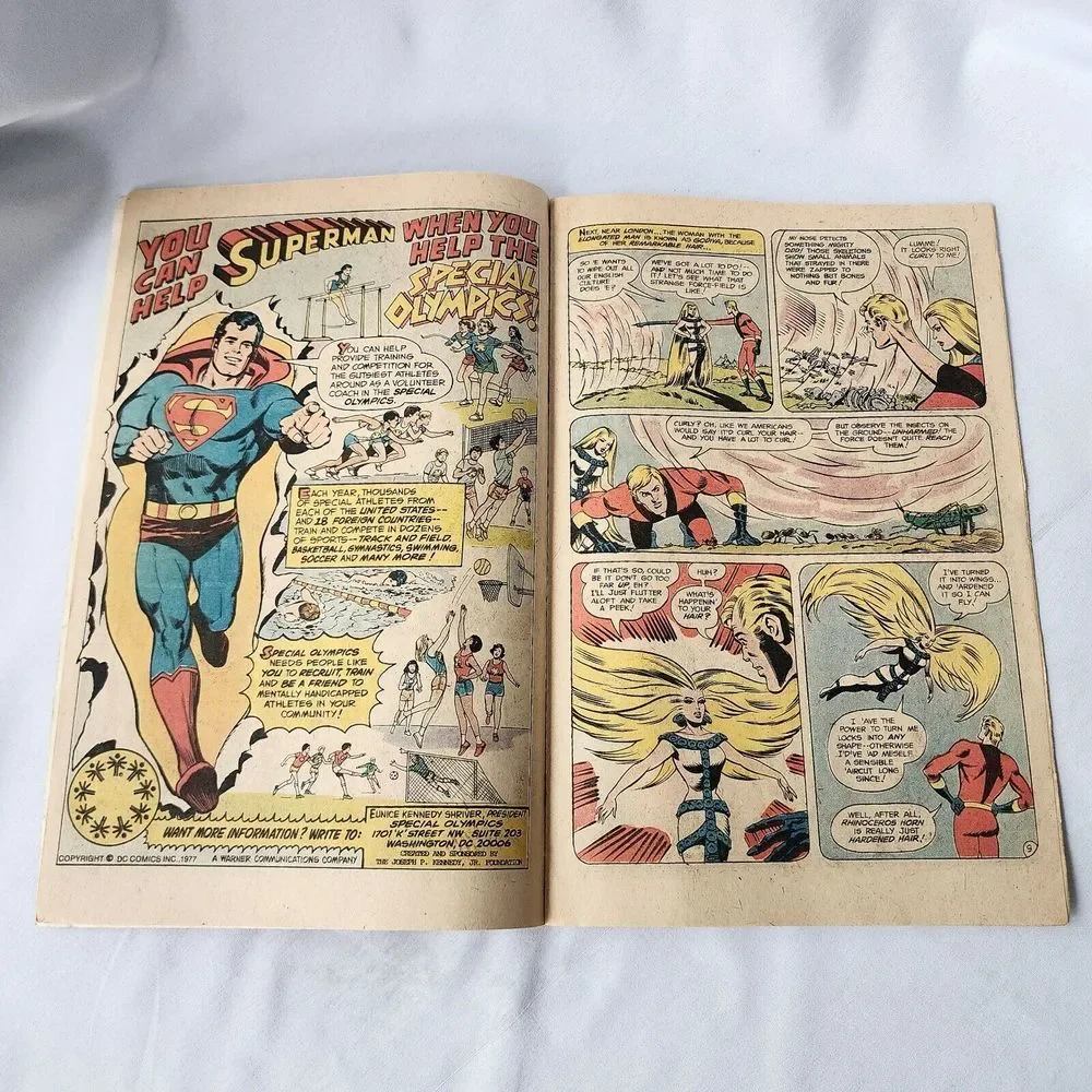 Super Friends #7 Oct 1977‎ Bronze DC Comics The Warning of the Wonder Twins Pt 1